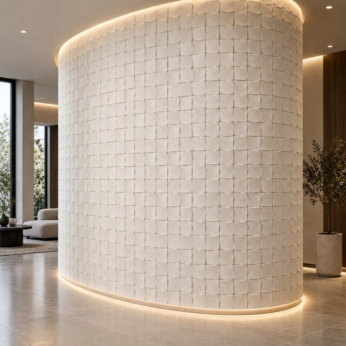 Cream 3D Soft Stone Sheet S9 Flexible Textured Stone Wall Cladding Pakistan