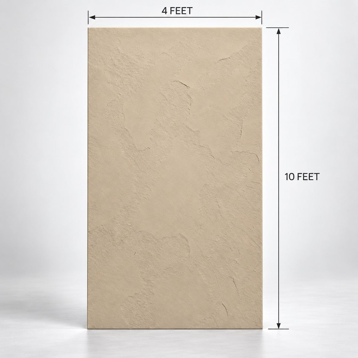 White Textured Soft Stone Sheet S4  Flexible Natural Stone Wall Cladding Pakistan