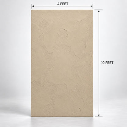 White Textured Soft Stone Sheet S4  Flexible Natural Stone Wall Cladding Pakistan