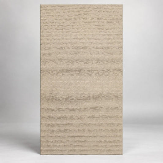 White Fluted Soft Stone Sheet S3 Flexible Textured Stone Wall Cladding Pakistan