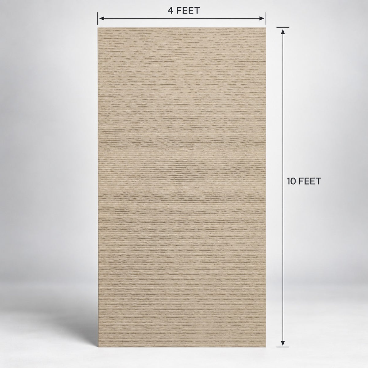 White Fluted Soft Stone Sheet S3 Flexible Textured Stone Wall Cladding Pakistan