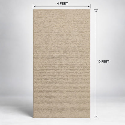 White Fluted Soft Stone Sheet S3 Flexible Textured Stone Wall Cladding Pakistan