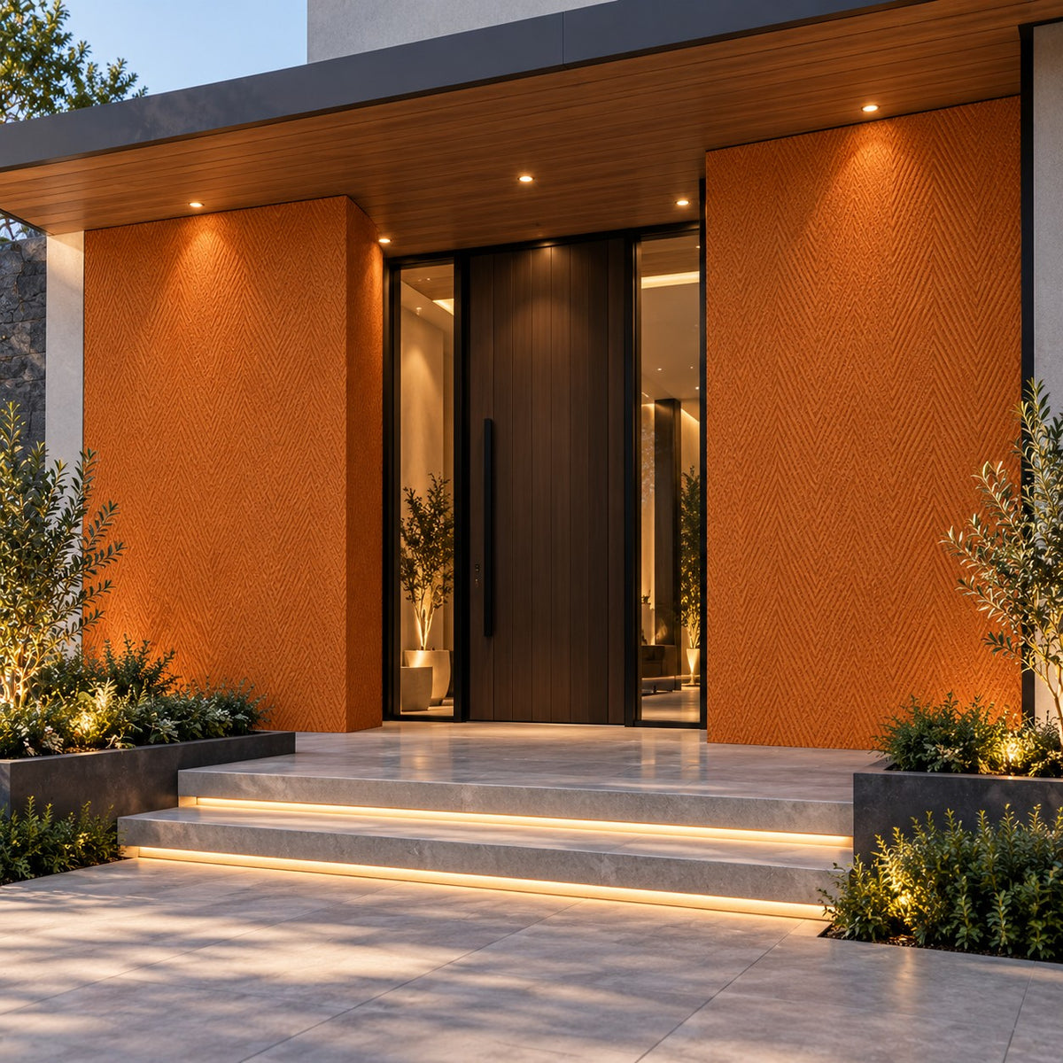 Terracotta Textured Soft Stone Sheet S6 Flexible Natural Stone Wall Cladding Pakistan
