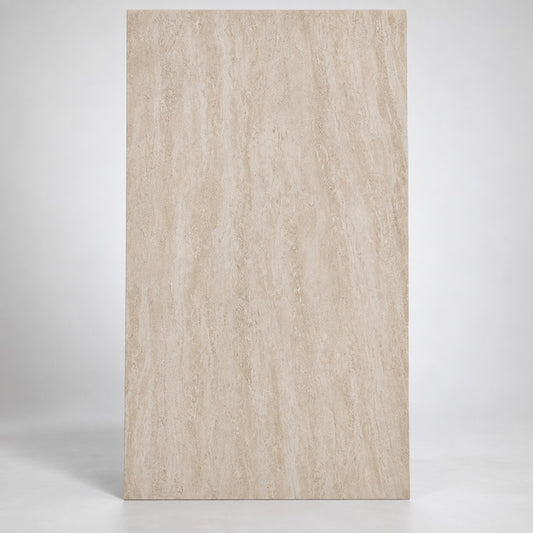 Beige Travertine Soft Stone Sheet S1 Flexible Natural Stone Wall Cladding Pakistan