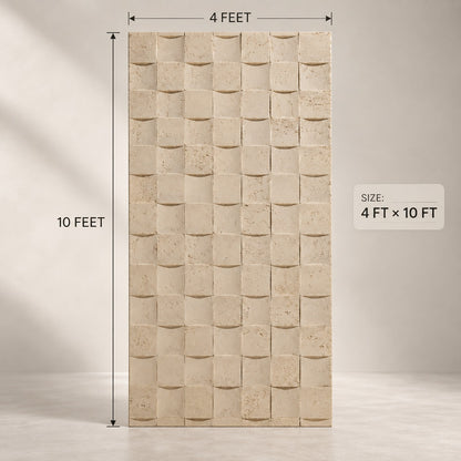 3D Textured Stone Wall Panel S11 | Decorative 3D Wall Cladding