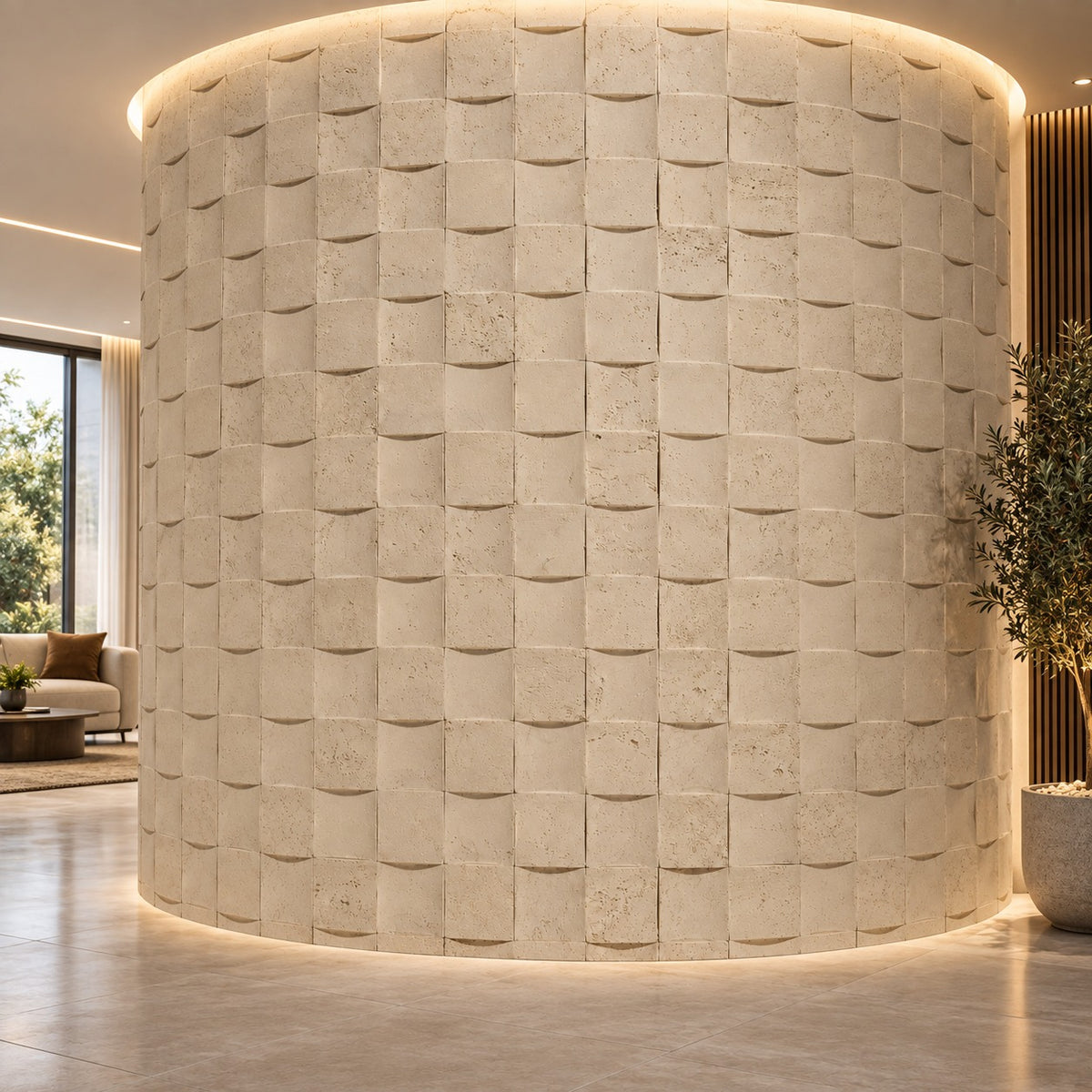 3D Textured Stone Wall Panel S11 | Decorative 3D Wall Cladding
