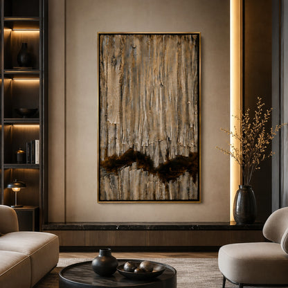 Abstract Texture Painting P1 – Handmade Modern Abstract Wall Art