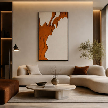 Abstract Texture Painting P5 – Handmade Modern Abstract Wall Art