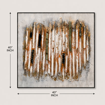 Stone Art Painting P13– Handmade Original Stone Wall Art