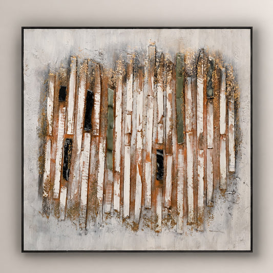 Stone Art Painting P13– Handmade Original Stone Wall Art