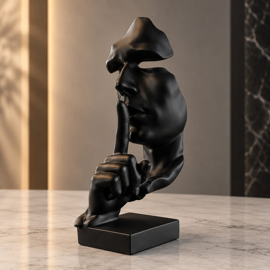 Contemporary Silent Thinker Statue D33 Modern Home Decor