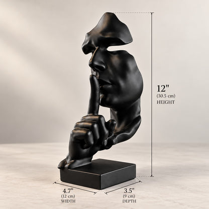Contemporary Silent Thinker Statue D33 Modern Home Decor