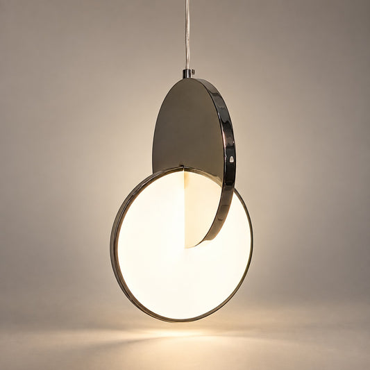 Luxury Hanging Light F18 – Modern Round LED Pendant Light