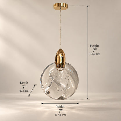 Luxury Hanging Light L8 – Premium Glass Pendant Light