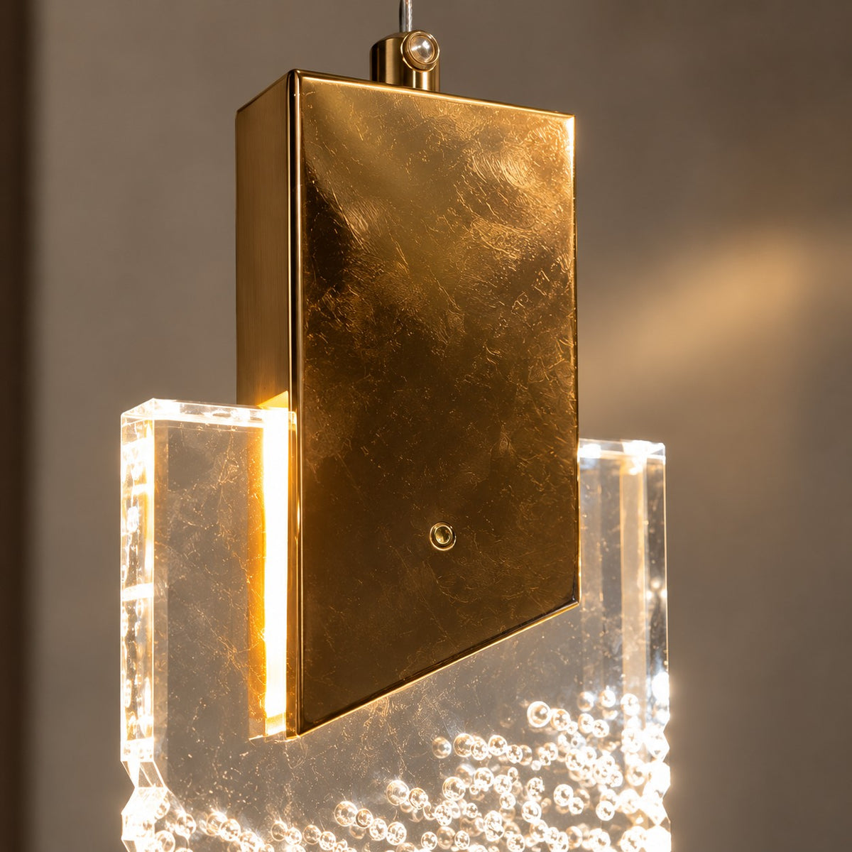 Luxury Hanging Light L14  – Premium Glass & Metal Pendant Light