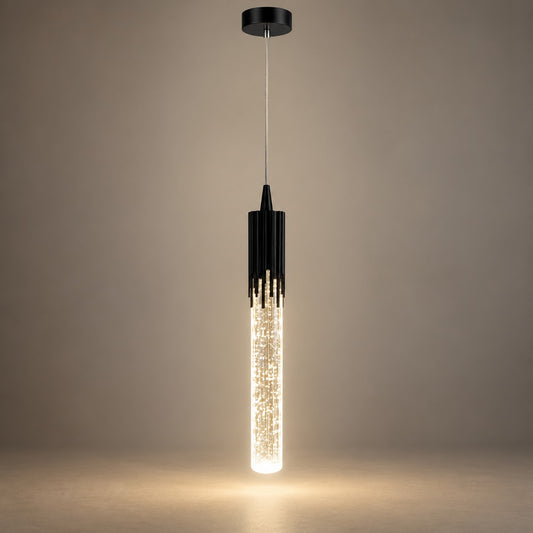 Luxury Hanging Light L11 – Premium Glass & Metal Pendant Light