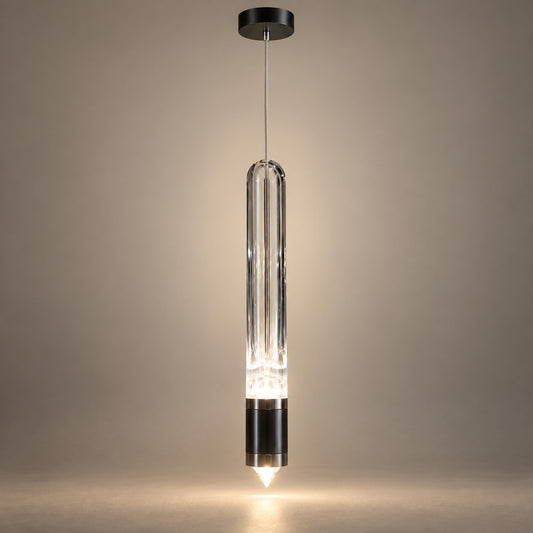 Luxury Hanging Light L12 – Premium Long Glass Pendant Light