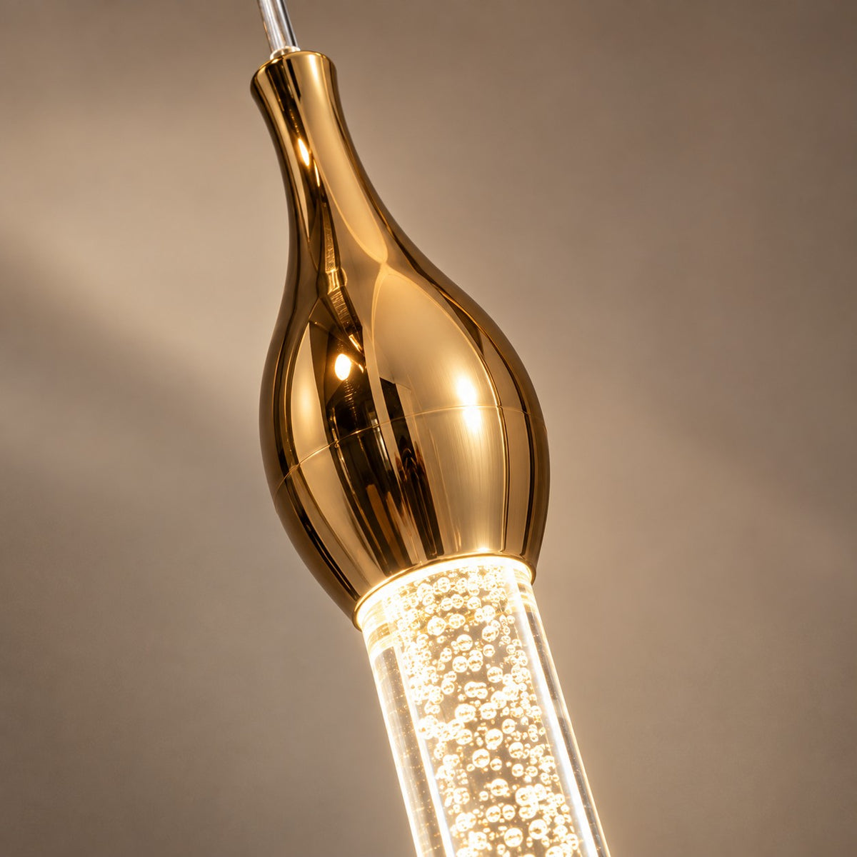 Luxury Hanging Light L10 – Premium Long Glass Pendant Light