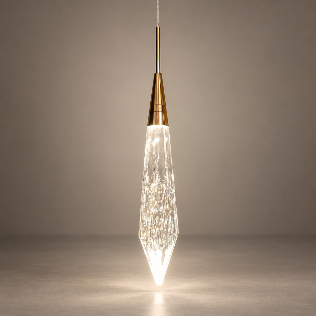 Luxury Hanging Light L13 – Premium Crystal Glass Pendant Light