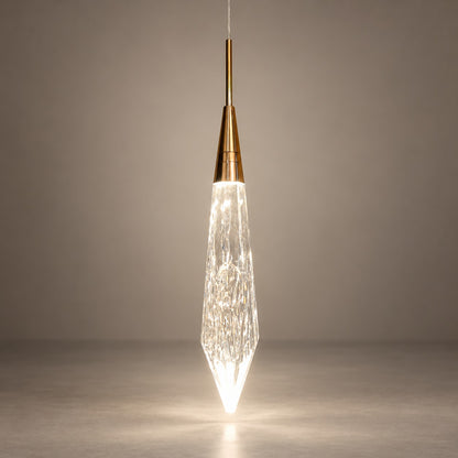 Luxury Hanging Light L13 – Premium Crystal Glass Pendant Light