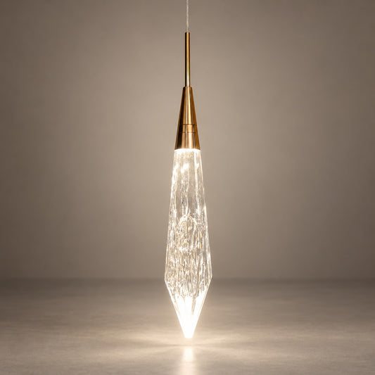 Luxury Hanging Light L13 – Premium Crystal Glass Pendant Light