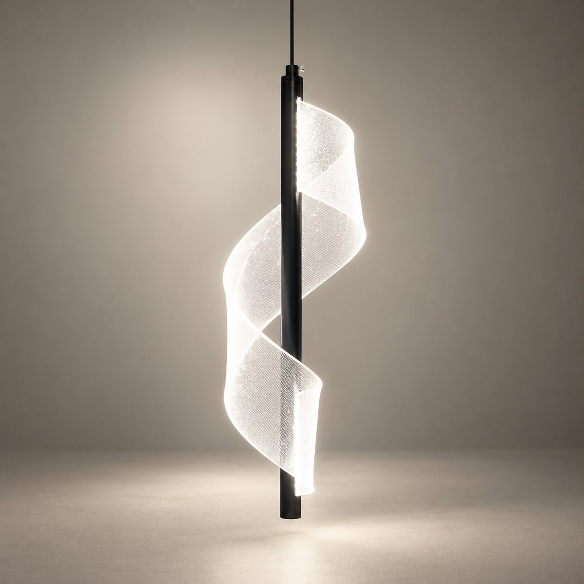Luxury Spiral Hanging Light L2 – Modern LED Pendant Light