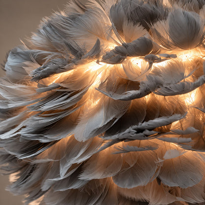 Luxury Feather Hanging Light F12 – Modern Decorative Pendant Light