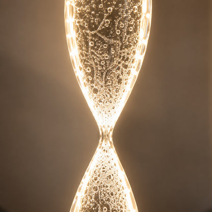 Luxury Hanging Light L1 – Modern Twisted Glass LED Pendant Light