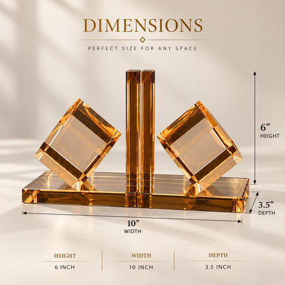 Designer Crystal Acrylic Geometric Decor D7 Modern Home Decor