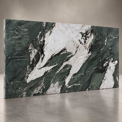Premium Green Marble Sintered Stone Slab T10 – Luxury Natural Stone Look | 4×8 FT