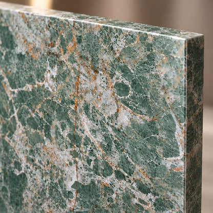 Premium Green Marble Sintered Stone Tiles T12 – Luxury Marble Finish | 4 FT × 8 FT