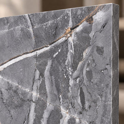 Premium Grey Marble Sintered Stone Slab T11 – Luxury Marble Finish | 4 FT × 8 FT
