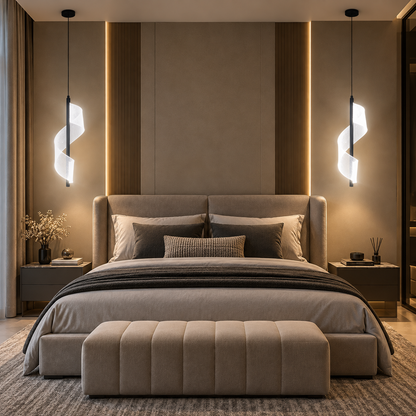 Luxury Spiral Hanging Light L2 – Modern LED Pendant Light
