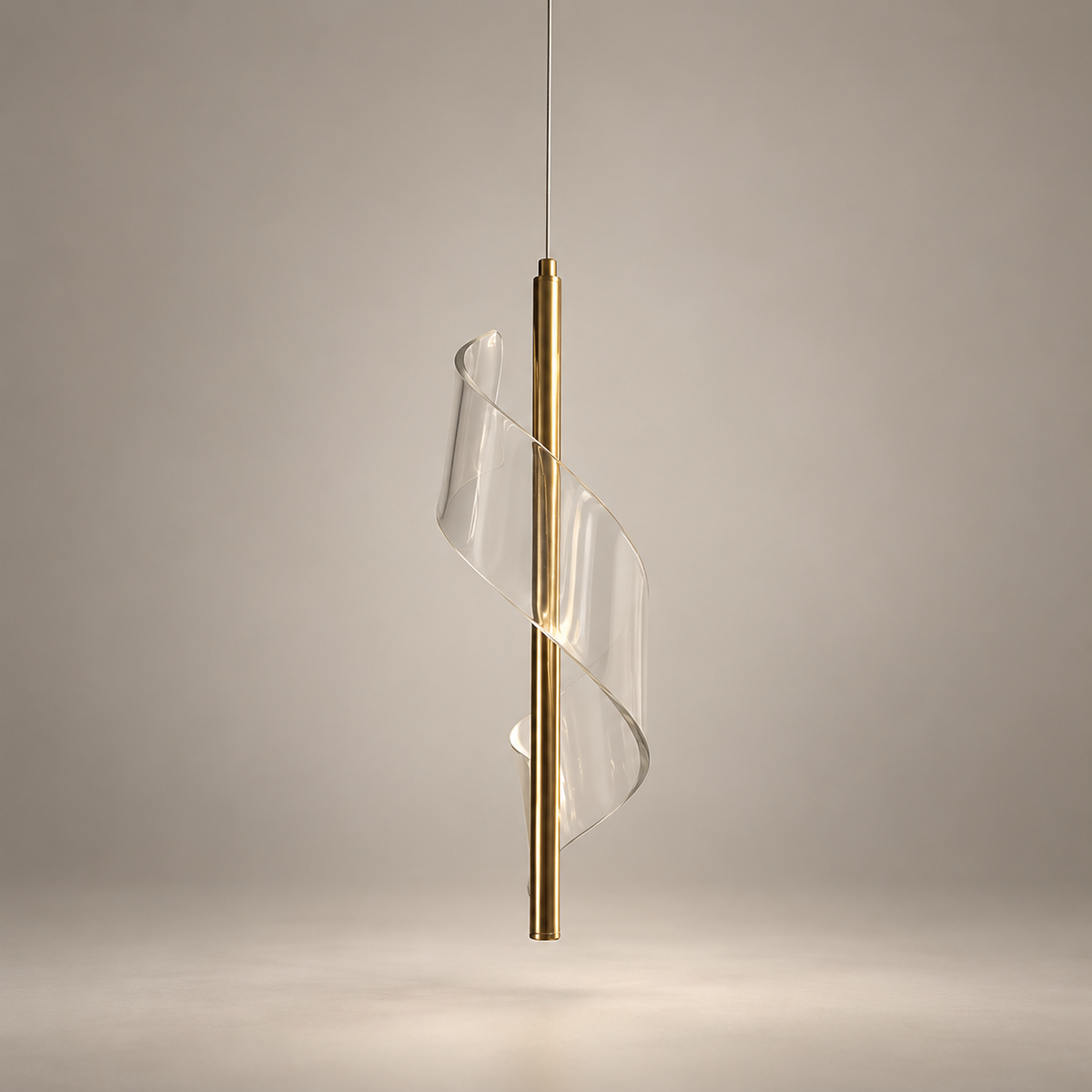 Luxury Spiral Hanging Light L2 – Modern LED Pendant Light