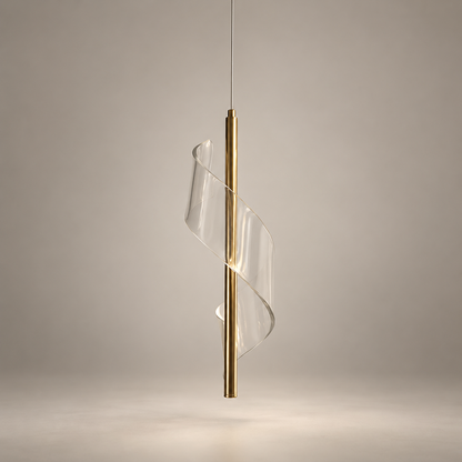 Luxury Spiral Hanging Light L2 – Modern LED Pendant Light