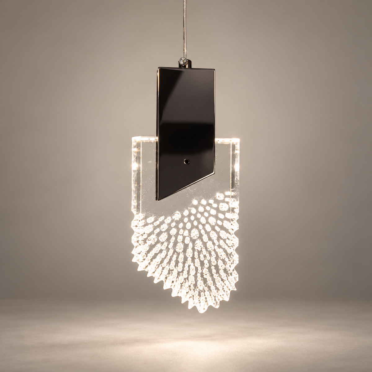 Luxury Hanging Light L14  – Premium Glass & Metal Pendant Light