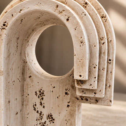 Modern Arch Decor Sculpture D39 Premium Resin Home Accent