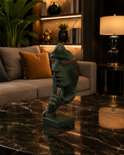 Contemporary Silent Thinker Statue D33 Modern Home Decor