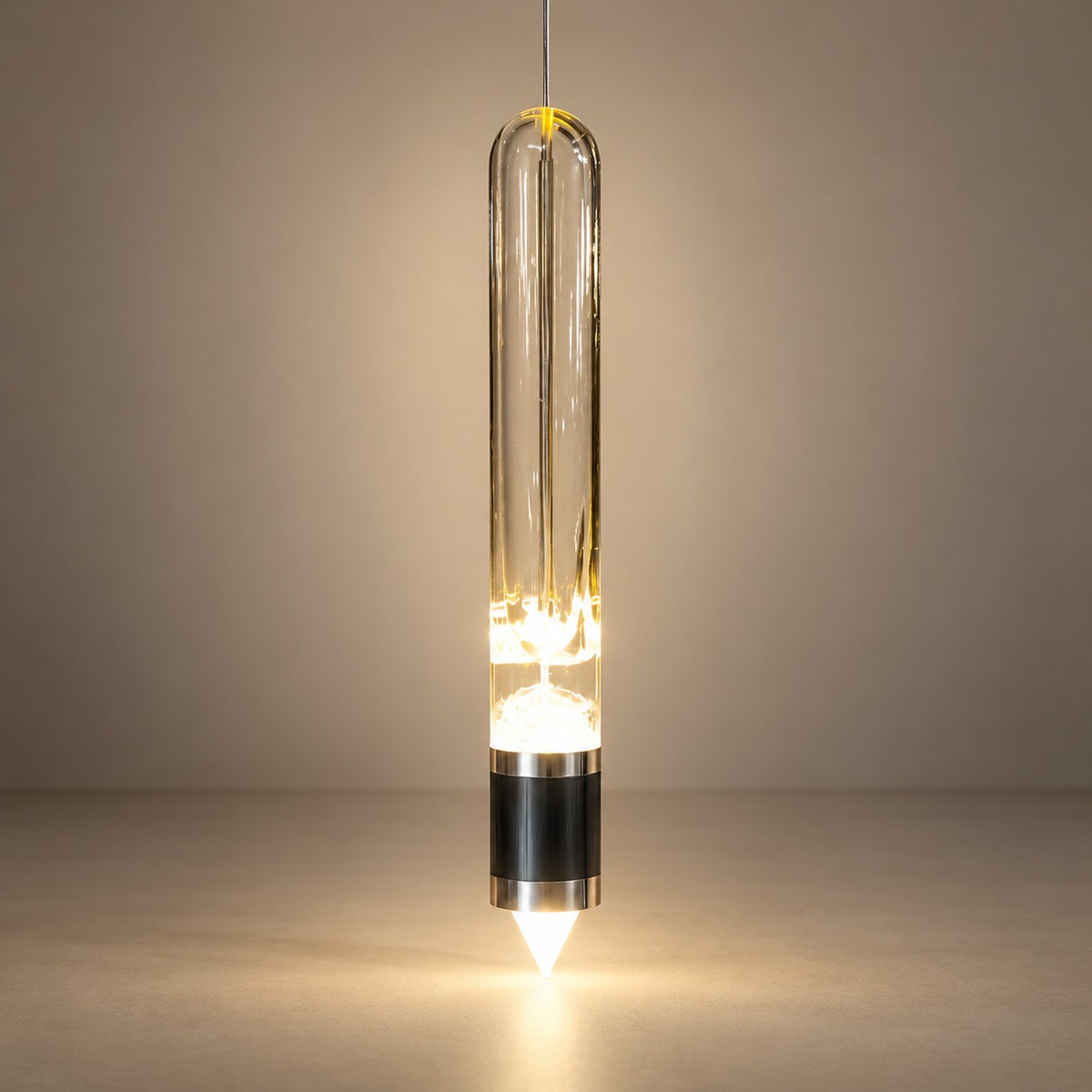 Luxury Hanging Light L12 – Premium Long Glass Pendant Light