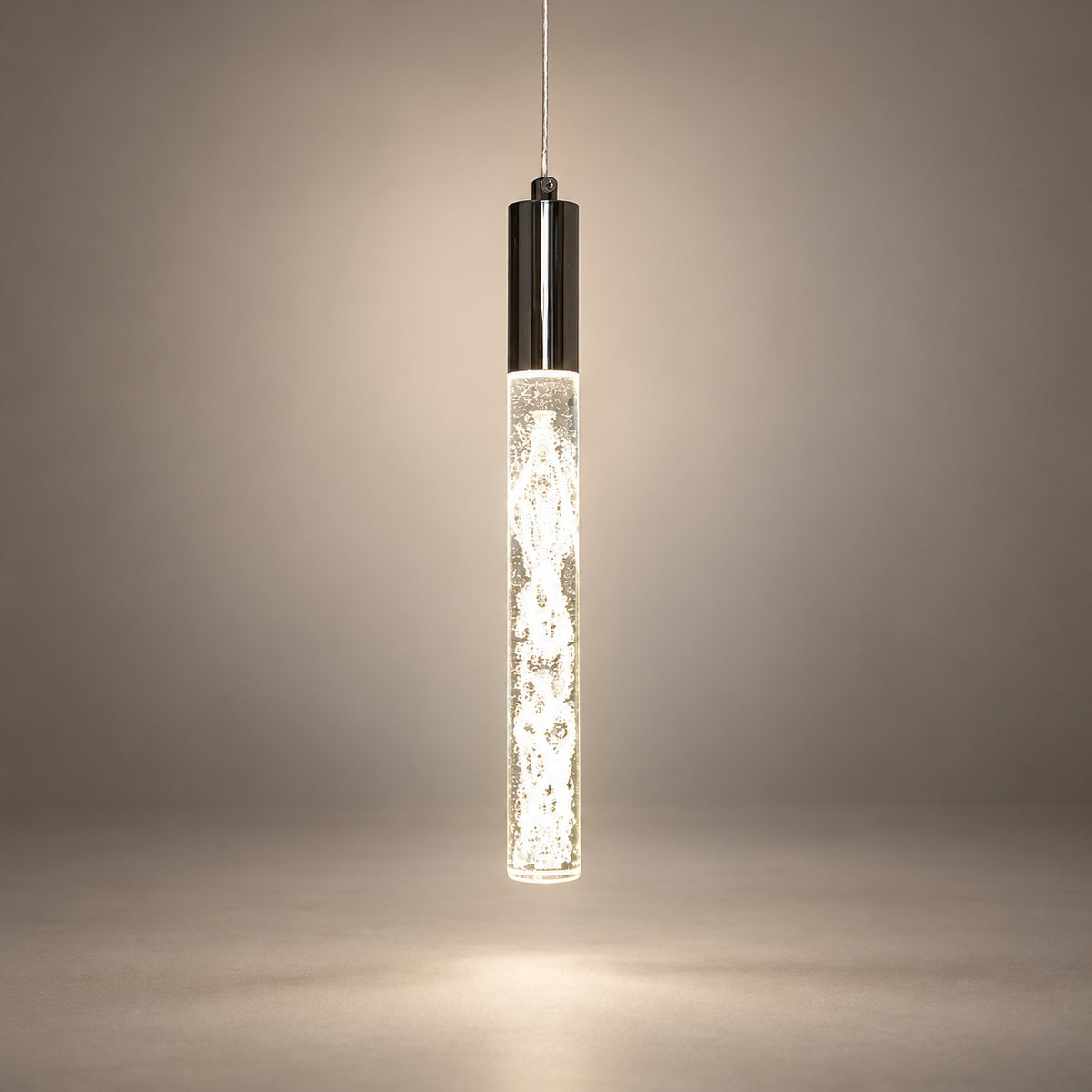 Luxury Hanging Light L7 – Gold Glass LED Pendant Light
