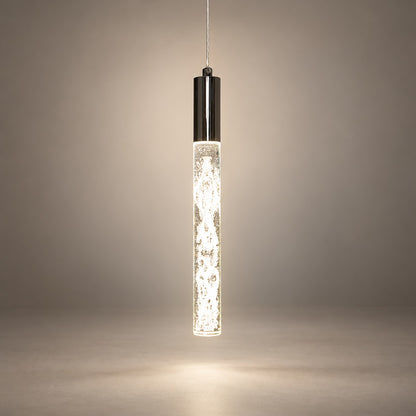 Luxury Hanging Light L7 – Gold Glass LED Pendant Light